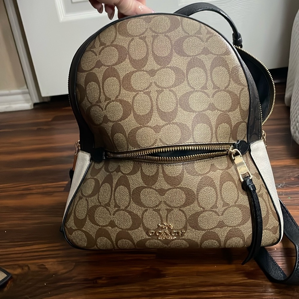 Coach backpack, 2 coach wallets